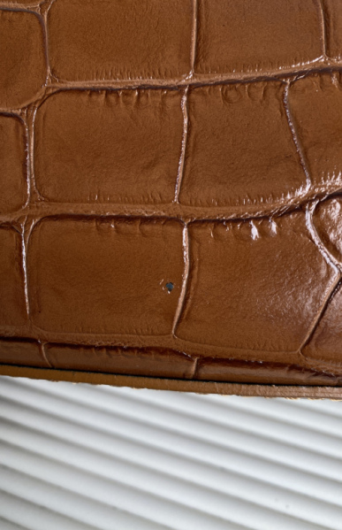 Сумка 0336 Карамельный (кроко-кожа)